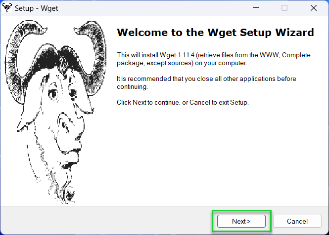 Download Files from the Windows Command Line with Wget