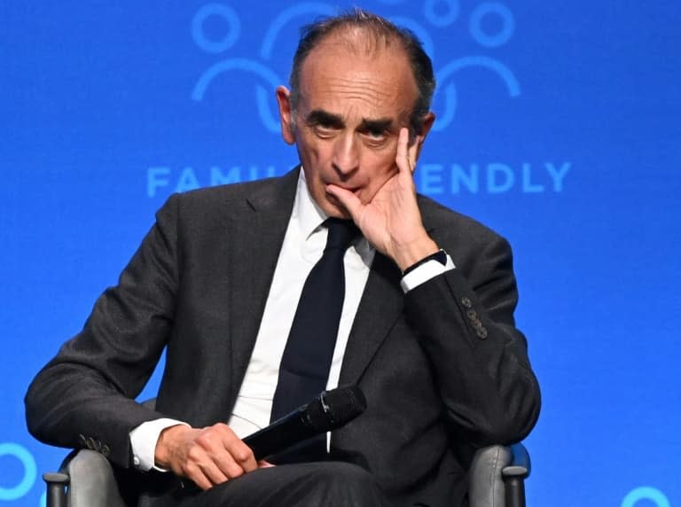 Eric Zemmour le 24 septembre 2021 à Budapest  - Attila KISBENEDEK © 2019 AFP