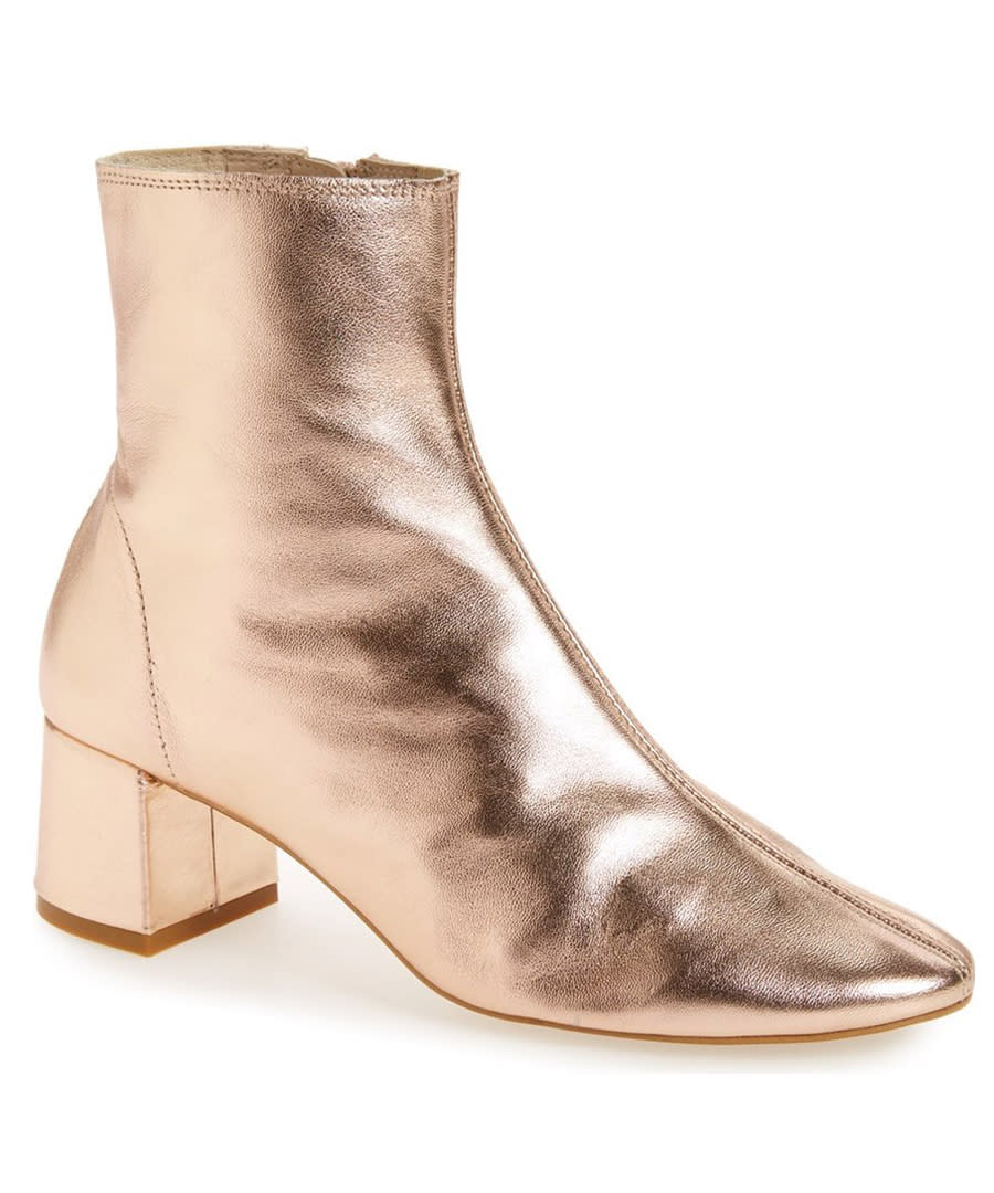 Topshop Mercury Block Heel Bootie