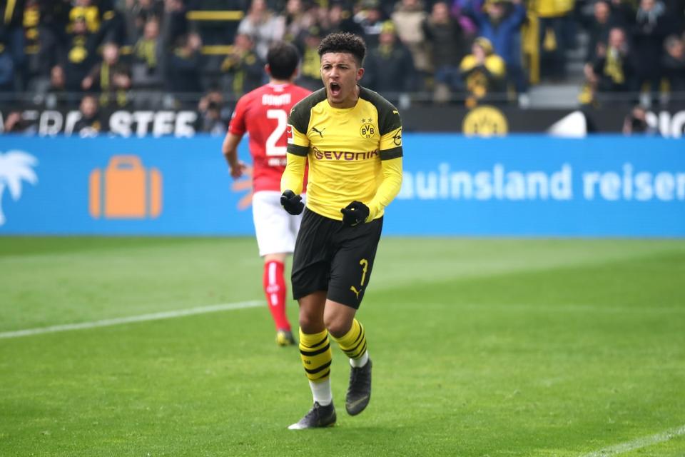 Jadon Sancho (19, Borussia Dortmund)