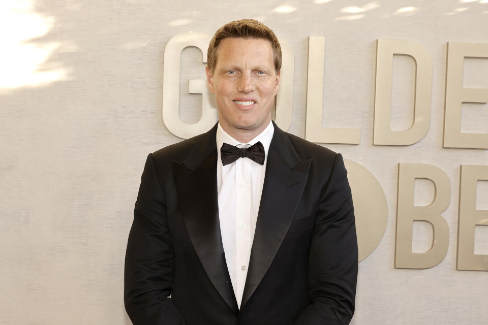 BEVERLY HILLS, CALIFORNIA - JANUARY 07: David Ellison, CEO of Skydance Media attends the 81st Annual Golden Globe Awards at The Beverly Hilton on January 07, 2024 in Beverly Hills, California. (Photo by Kevin Winter/GA/The Hollywood Reporter via Getty Images)