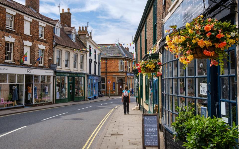 The market town of Horncastle in Lincolnshire