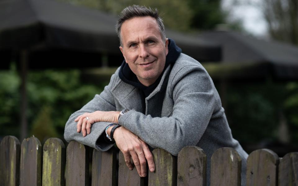 Michael Vaughan portrait - Paul Cooper for the Telegraph