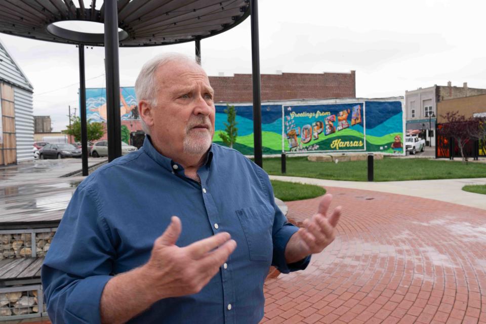 NOTO Arts and Entertainment District executive director Thomas Underwood talks about changes he's proud of during his seven-year tenure, including Redbud Park.