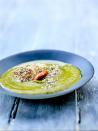 <p>La saint-jacques snackée, la touche chic de cette soupe.</p><p>Découvrez la recette de la <a href="https://www.elle.fr/Elle-a-Table/Recettes-de-cuisine/Creme-de-brocoli-et-poireaux-noix-de-saint-jacques-3407222" rel="nofollow noopener" target="_blank" data-ylk="slk:Crème de brocoli et poireaux, noix de saint jacques;elm:context_link;itc:0;sec:content-canvas" class="link "><b>Crème de brocoli et poireaux, noix de saint jacques</b></a></p><br>