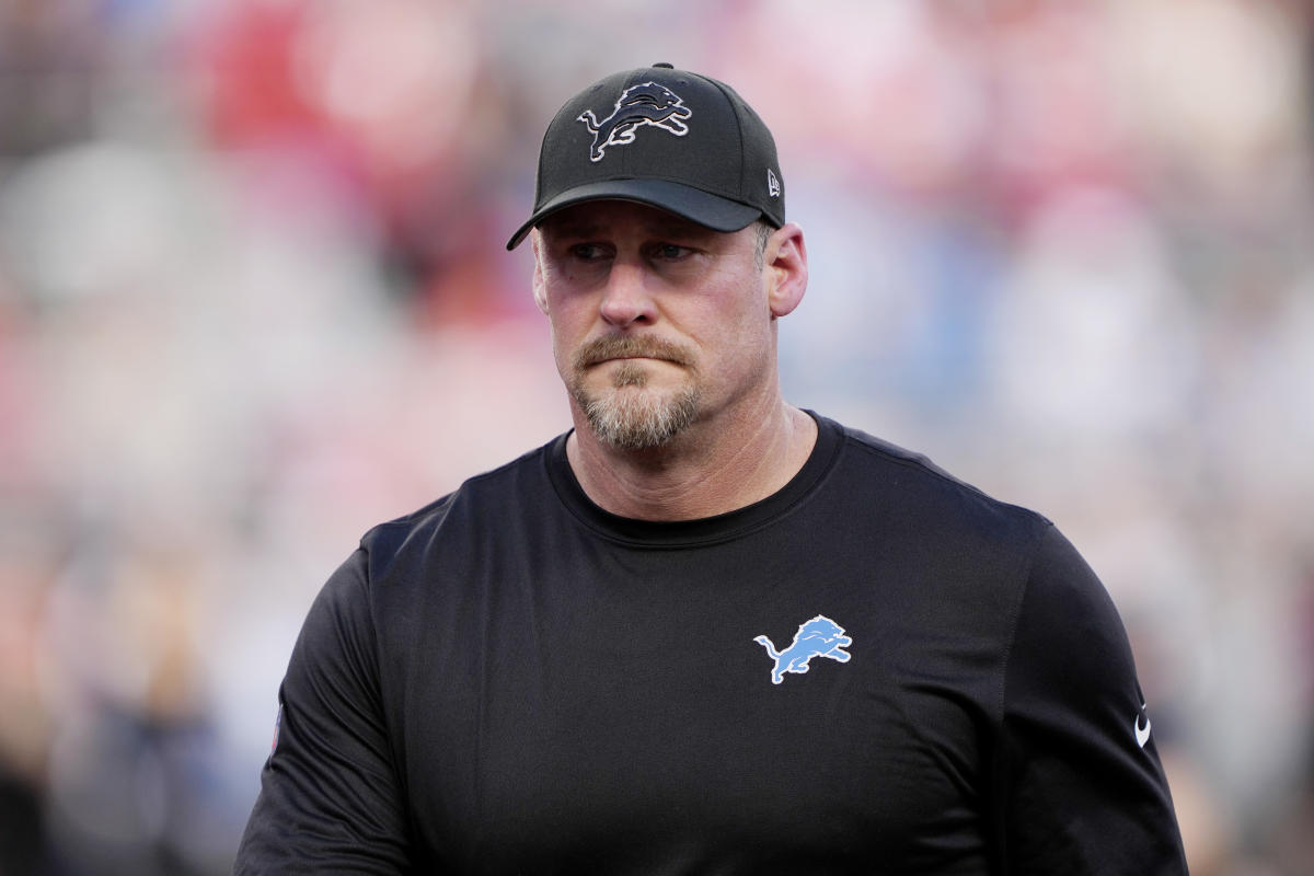 Dan Campbell will only wear Lions’ alternate black jerseys if the team is revived