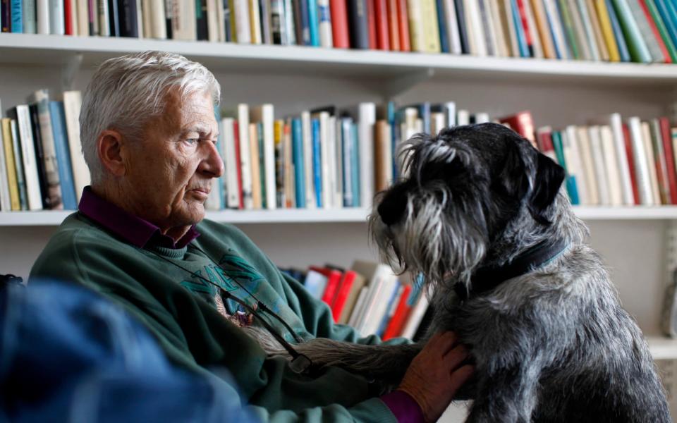 Per Olov Enquist at home in Stockholm, 2011 - SOREN ANDERSSON/AFP via Getty