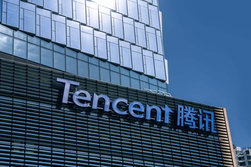 Tencent (Crédit : Getty Images). 