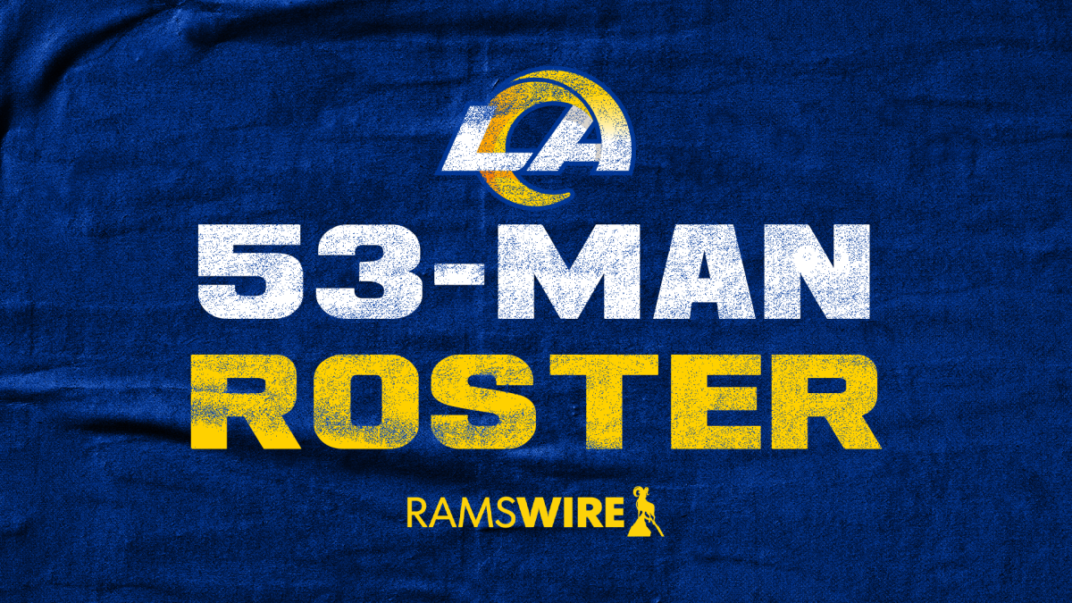 Rams' updated 90-man roster by jersey number