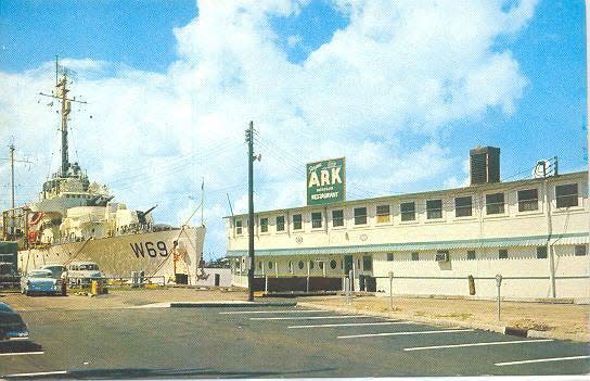 Fergus Ark docked at Front and Princess streets, early 1960s.