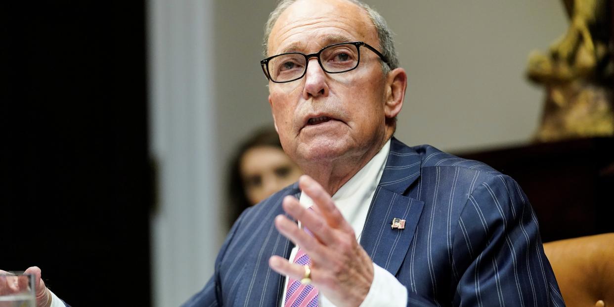 White House economic adviser Larry Kudlow.