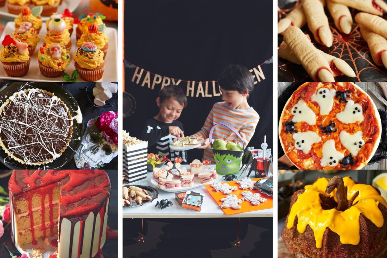  Halloween muffins. 