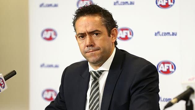 AFL footy boss Simon Lethlean. Pic: Getty