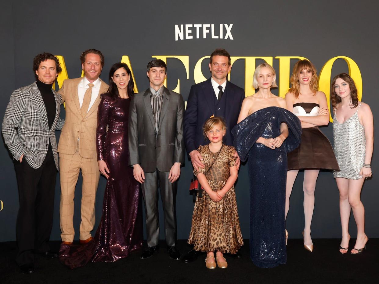 The cast of "Maestro" at Netflix's "Maestro" LA special screening