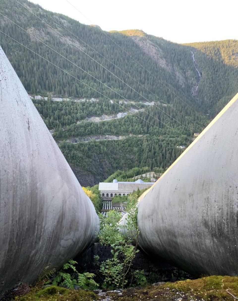 Central hidroeléctrica de Vemork, Rjukan, Noruega.