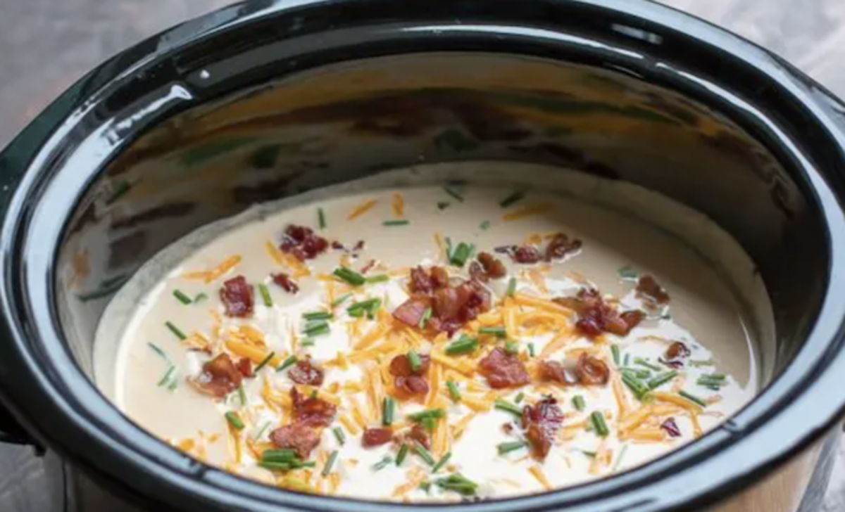 <p>The Magical Slow Cooker</p><p>This is just another delicious example of ways to cook up cauliflower.</p><p><strong>Get the Recipe: <a href="https://www.themagicalslowcooker.com/slow-cooker-cauliflower-cheese-soup/" rel="nofollow noopener" target="_blank" data-ylk="slk:Crock Pot Cauliflower Cheese Soup;elm:context_link;itc:0;sec:content-canvas" class="link rapid-noclick-resp">Crock Pot Cauliflower Cheese Soup</a></strong></p>