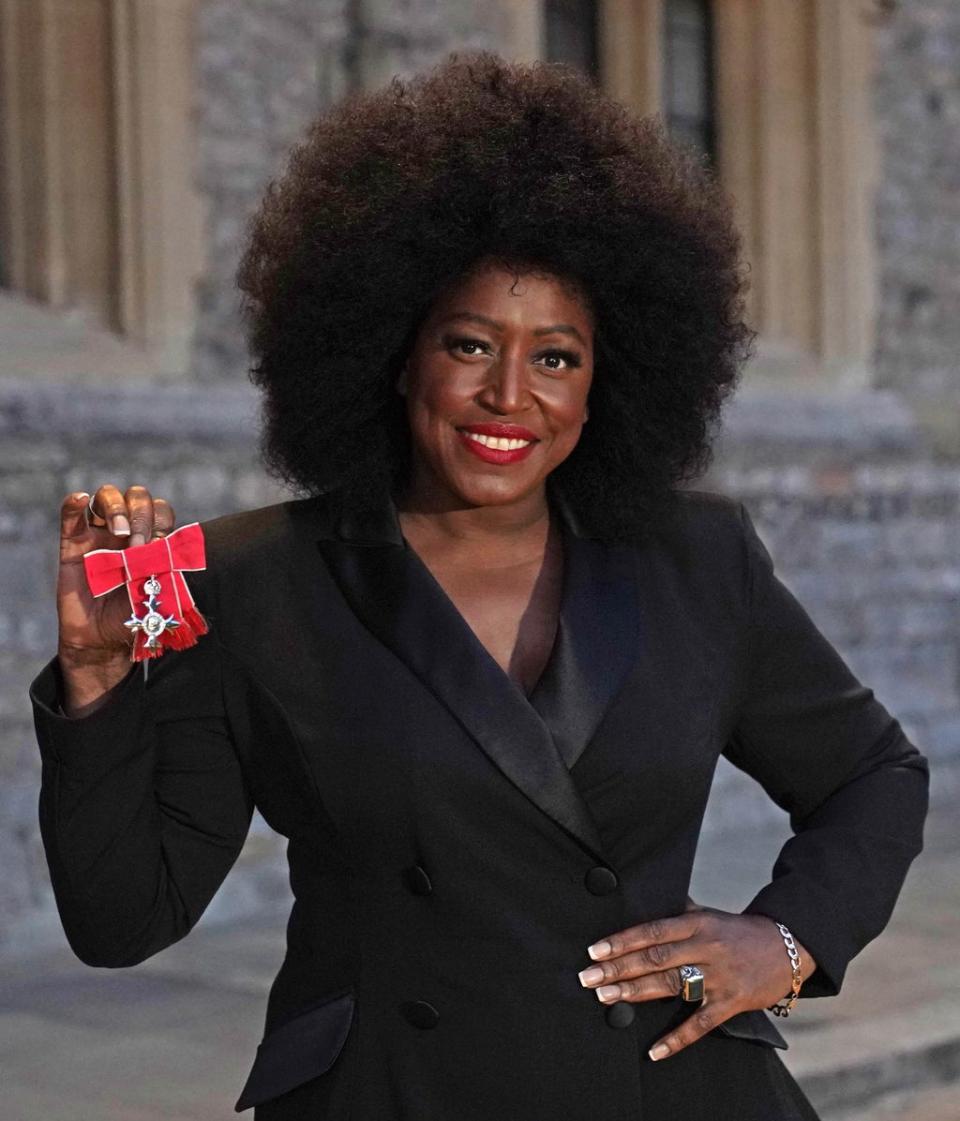 Mica Paris has been made an MBE (Steve Parsons/PA) (PA Wire)