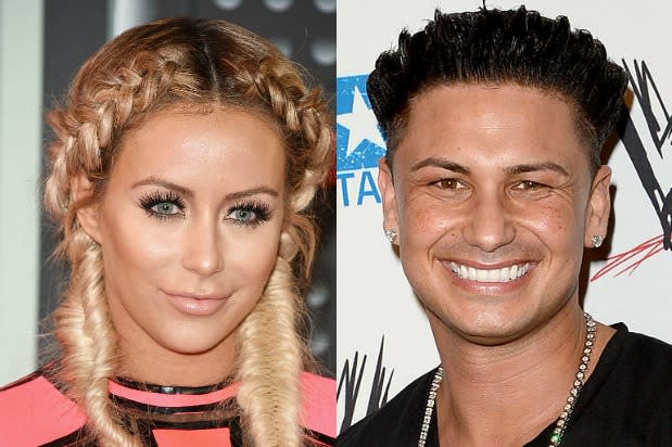 Aubrey O'Day Says She 'Fell In Love' With Ex Pauly D's Daughter