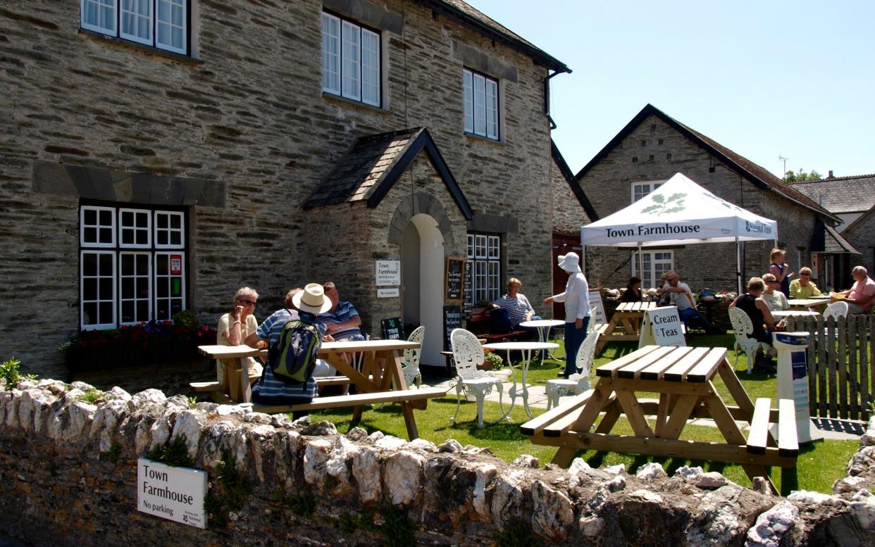 National Trust cafe in Woolacombe, North Devon