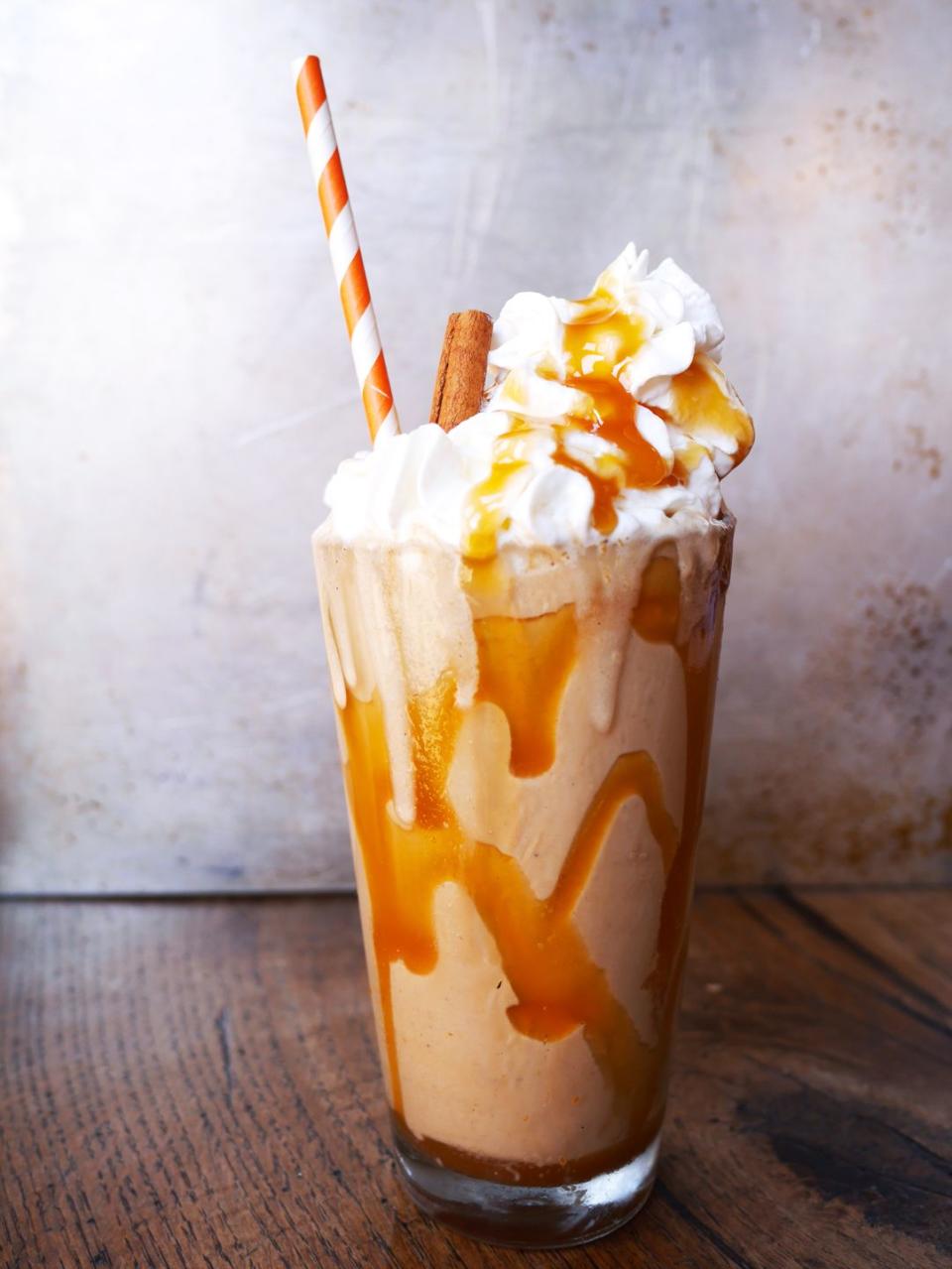 Pumpkin Spice Latté Milkshake