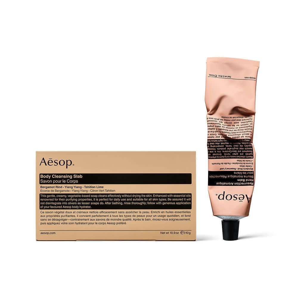 <p><a href="https://go.redirectingat.com?id=74968X1596630&url=https%3A%2F%2Fwww.aesop.com%2Fus%2Fp%2Fbody-hand%2Fbody-hand-bundles%2Fessential-body-hand-care-duo%2F&sref=https%3A%2F%2Fwww.elle.com%2Ffashion%2Fshopping%2Fg44390498%2Fbest-40th-birthday-gift-ideas%2F" rel="nofollow noopener" target="_blank" data-ylk="slk:Shop Now;elm:context_link;itc:0;sec:content-canvas" class="link rapid-noclick-resp">Shop Now</a></p><p>Essential Body & Hand Care Duo</p><p>aesop.com</p><p>$66.00</p>