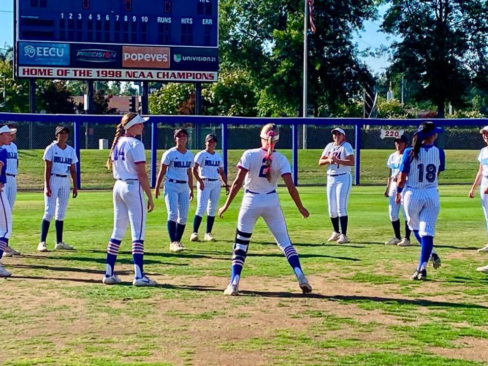 Pregame of the City/County All-Star game at Margie Wright Diamond in Fresno, California on Wednesday, June 19, 2024.