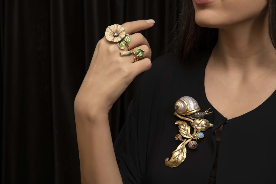 Statement pieces by Aida Bergsen.