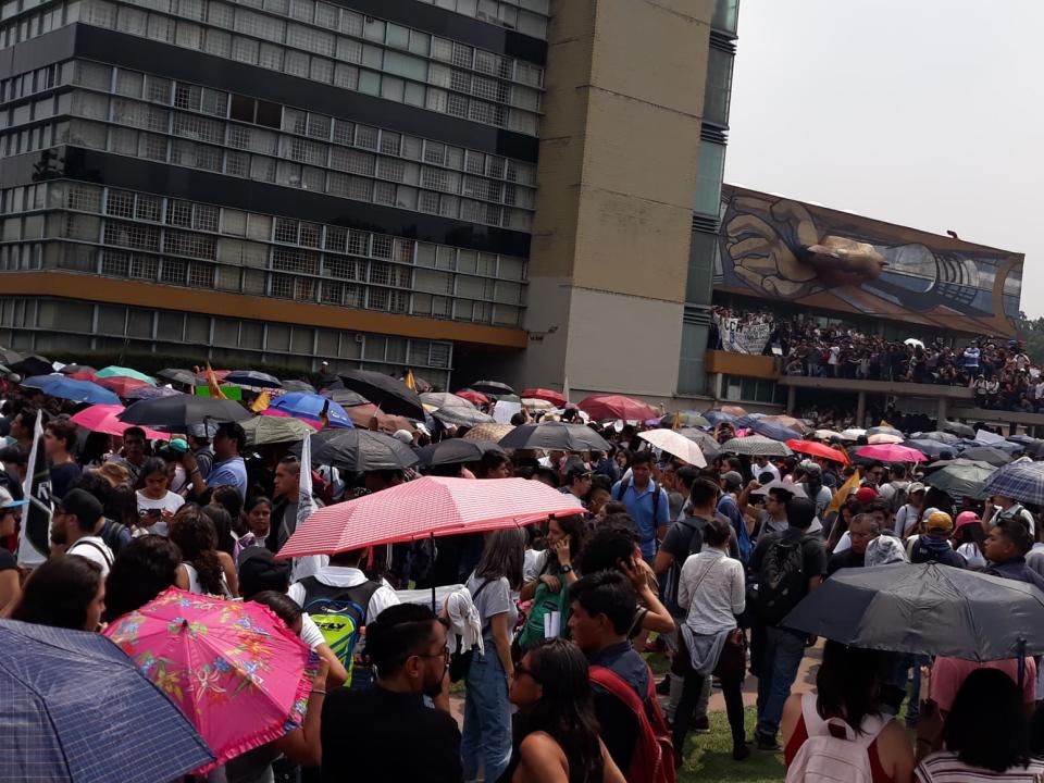 FOTOS | La megamarcha contra la violencia en la UNAM