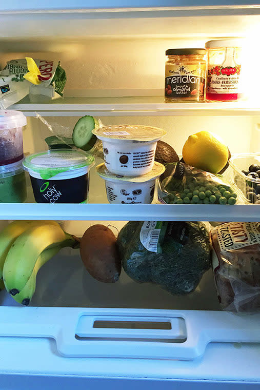 What's inside a healthy chef's fridge?