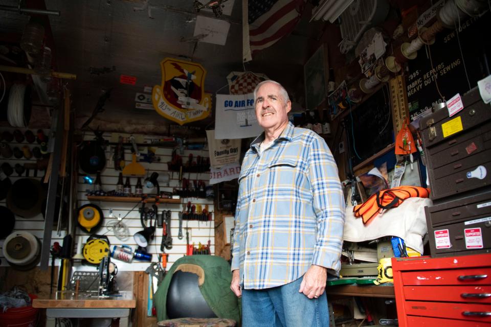 Joe McGrath, who was among the firsts to be tested for PFAS chemical exposure in the area, poses for a portrait near his home in Hatboro on Monday, Dec. 12, 2022.