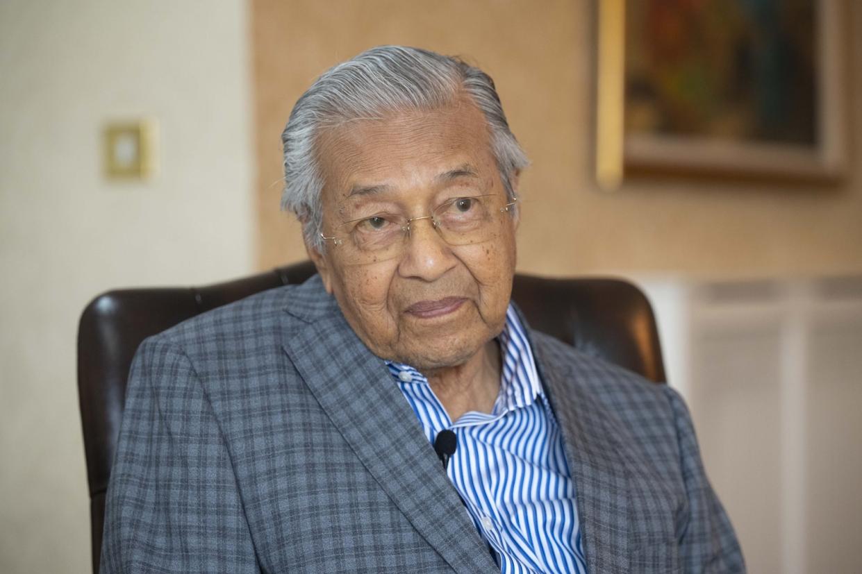Ex prime minister of Malaysia, Tun Mahathir Mohammad.