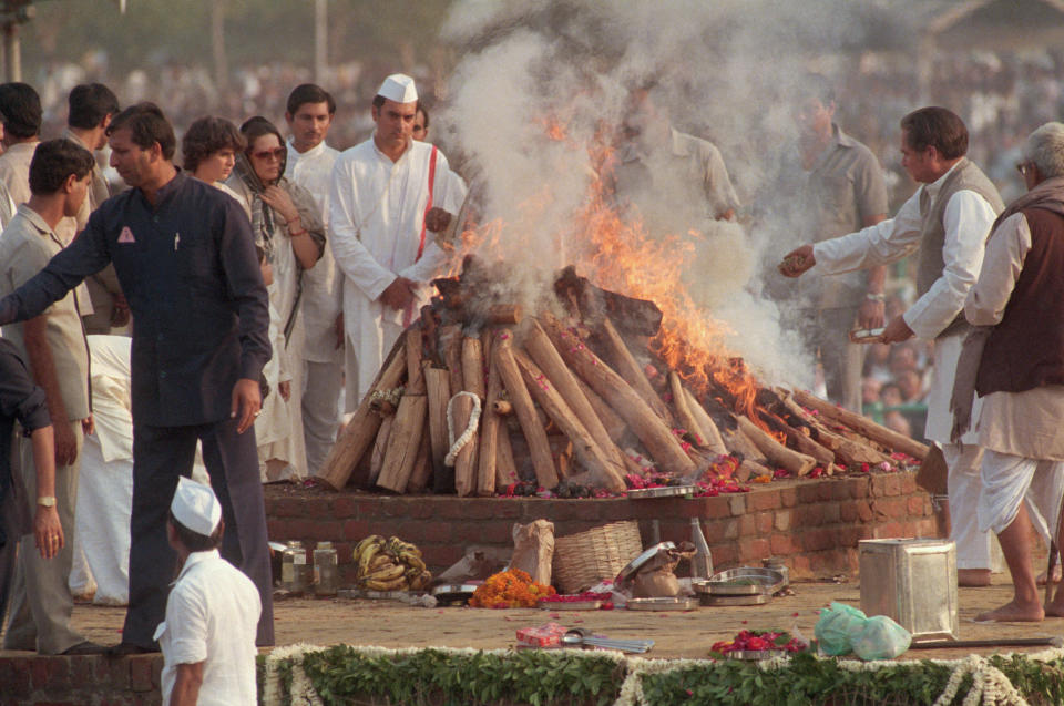 Funeral Ceremony (Photo by David Turnley/Corbis/VCG via Getty Images)