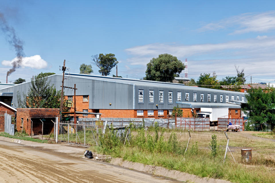 Hippo Knitting, a garment factory located in the industrial area Ha Hoohlo Maseru, Lesotho.<span class="copyright">Lindokuhle Sobekwa—Magnum Photos for TIME</span>