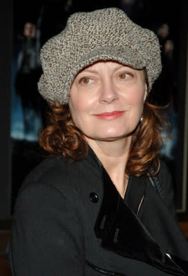 Premiere: Susan Sarandon at the NY premiere of Warner Bros. Pictures' Harry Potter and the Goblet of Fire - 11/12/2005 Photo: Dimitrios Kambouris, Wireimage.com