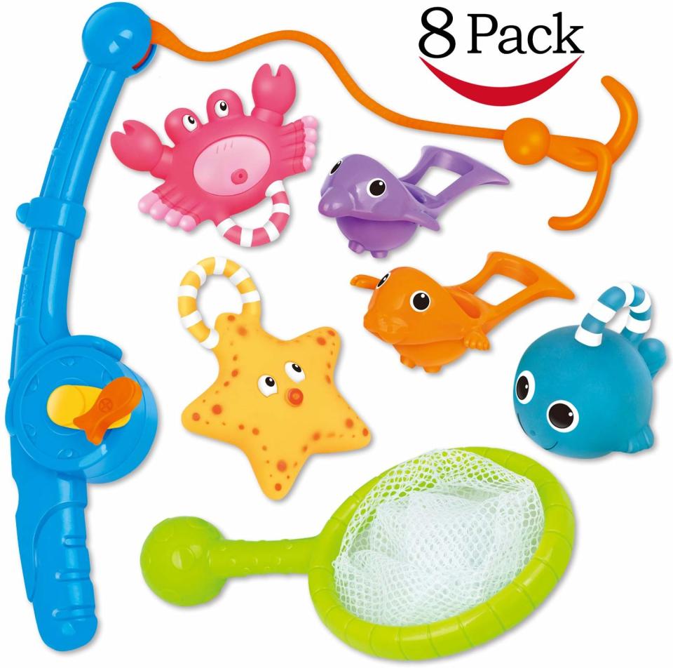 KarberDark Fish Net Bath Toy Game