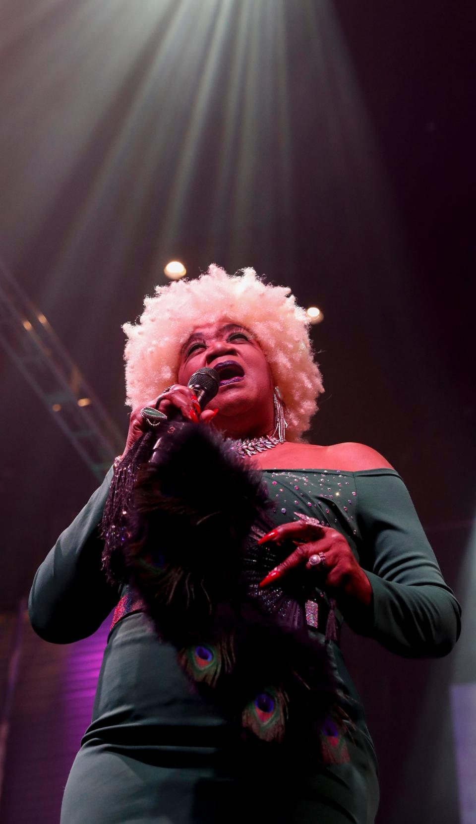 Trudy Lynn performs during the Blues Music Awards on Thursday, May 5, 2022, at the Renasant Convention Center.