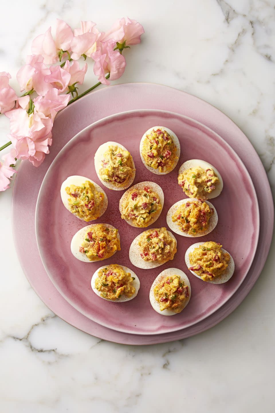 27) Pimiento-Cheese Deviled Eggs