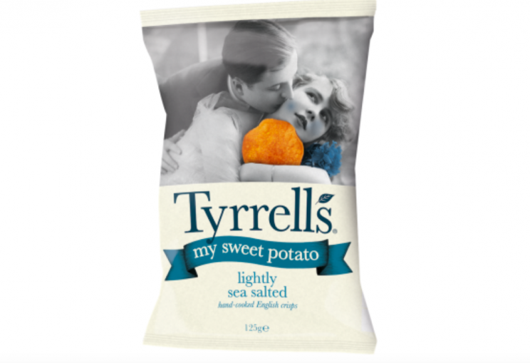 Tyrrell's sweet potato crisps were found to contain high levels of acrylamide (Tyrrell's)