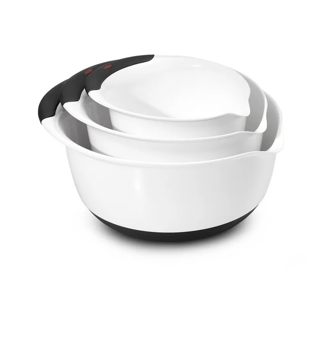 <p><a href="https://go.redirectingat.com?id=74968X1596630&url=https%3A%2F%2Fwww.walmart.com%2Fip%2FOXO-Softworks-3-Piece-Mixing-Bowl-Set%2F144457126%3Fveh%3Daff%26adid%3D1500000020090000065562%26cn%3D39412&sref=https%3A%2F%2Fwww.goodhousekeeping.com%2Flife%2Fentertainment%2Fa60439345%2Fkeyshawn-hudson-food-family-repeat-cookbook%2F" rel="nofollow noopener" target="_blank" data-ylk="slk:Shop Now;elm:context_link;itc:0;sec:content-canvas" class="link rapid-noclick-resp">Shop Now</a></p><p>Softworks 3 Piece Mixing Bowl Set</p><p>Walmart</p><p>$27.94</p>