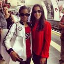 @aly_raisman Rocking the shades on the subway with gabby. What whaaaat