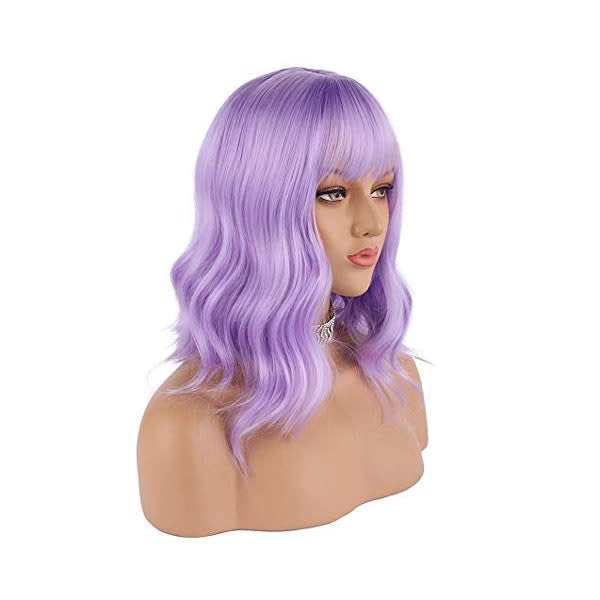 eNilecor Lavender Purple Wig