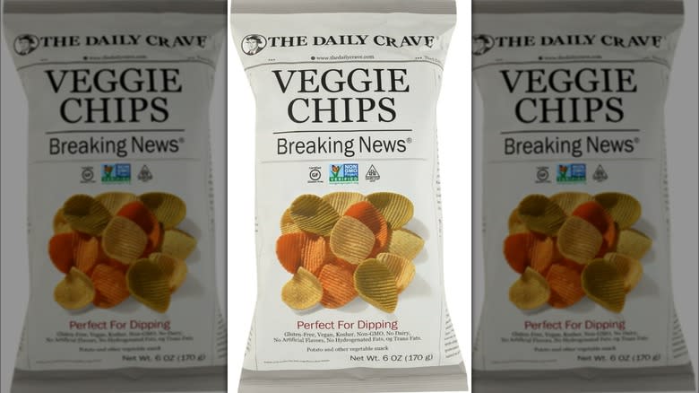 the daily crave veggie chips