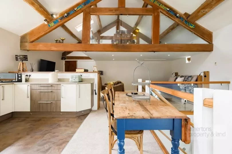 The annexe provides separate accommodation -Credit:Athertons / Zoopla