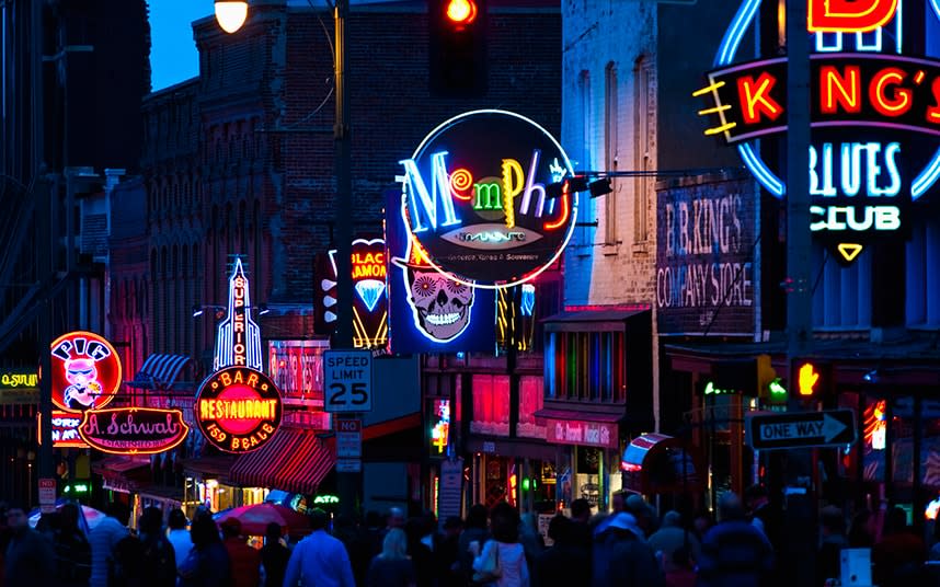 Beale Street, the musical heart of America - This content is subject to copyright.