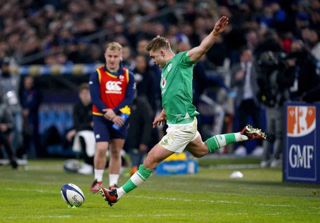 Jack Crowley (pictured) is first choice to replace Johnny Sexton as Ireland's fly-half.