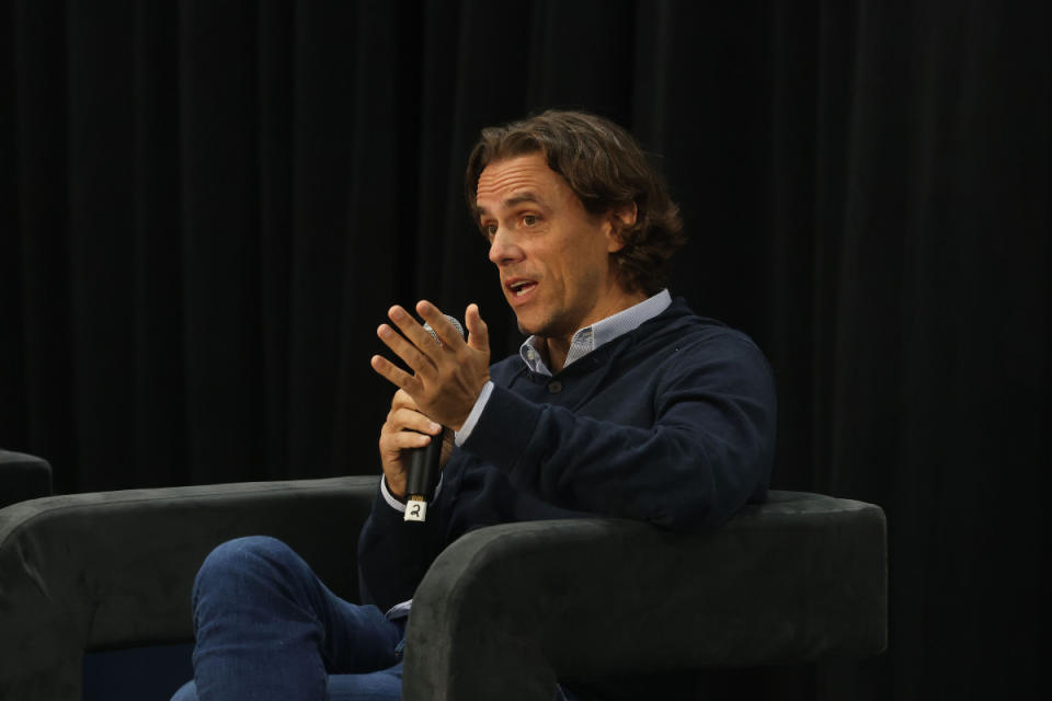 Aaron Sanandres, founder of Definite Articles and co-founder and CEO of Untuckit, spoke at The Lead Innovation Summit on July 13, 2023 in New York City.