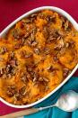 <p>Combine sweet and savory flavors with soft and crunchy textures all in one delicious dish.</p><p><strong><a href="https://www.countryliving.com/food-drinks/recipes/a33673/mashed-sweet-potatoes-rosemary-pecans-recipe-wdy1112/" rel="nofollow noopener" target="_blank" data-ylk="slk:Get the recipe for Mashed Sweet Potatoes with Rosemary Pecans;elm:context_link;itc:0;sec:content-canvas" class="link ">Get the recipe for Mashed Sweet Potatoes with Rosemary Pecans</a>.</strong> </p>