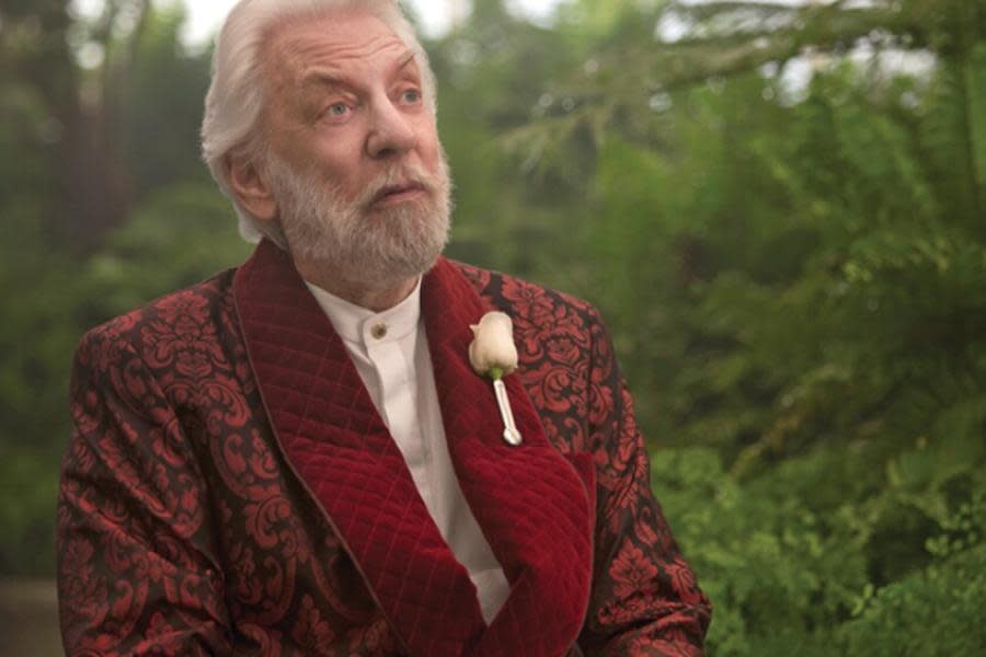 Muere Donald Sutherland, Coriolanus Snow en Los Juegos del Hambre, a los 88 años