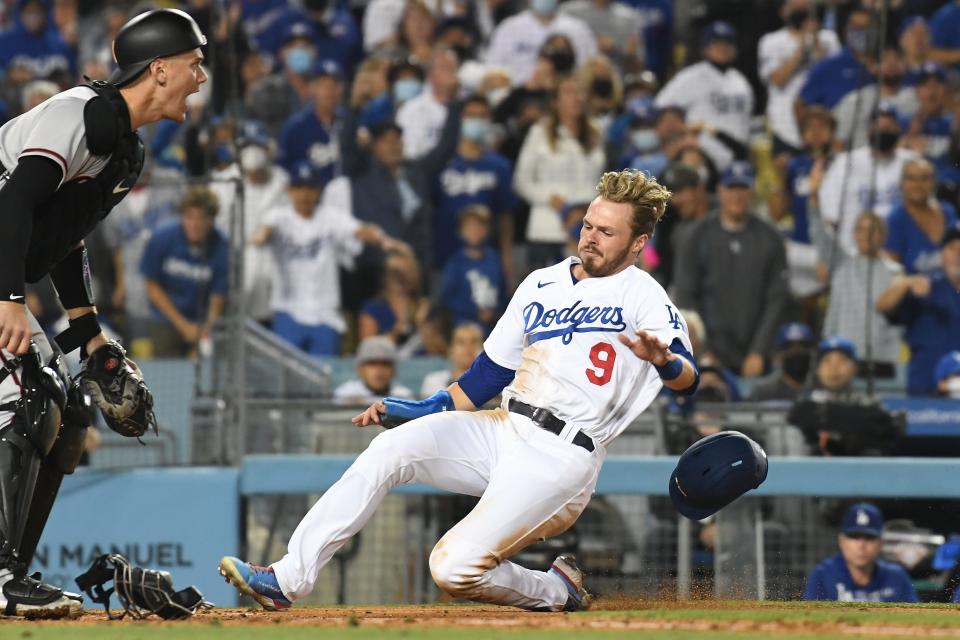 Gavin Lux played 102 games for the 106-win Los Angeles Dodgers this season.