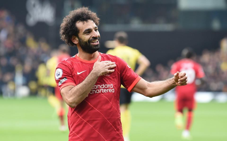 Mohamed Salah wants to stay at Liverpool until he retires - but warns new contract 'is not in my hands' - GETTY IMAGES